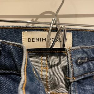 Aritzia denim forum high waisted jeans